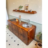 Petite Kitchen Von Fantastic Küche Kompakt Vintage Art Decó Küchenmöbel Unique von PetiteFantastic