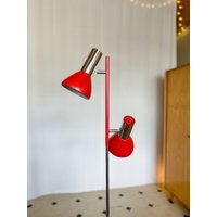 stehlampe 70Er Space Age Rot Chrom 2 Leuchter stehlampe 70Er Space Age Rot Chrom 2 Leuchter von PetiteFantastic