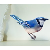 Wandtattoo Blauhäher, Vogel-Wandaufkleber, Genesungsgeschenk, Aquarell-Wandtattoo, Kinderzimmer, Blaumeisen-Motiv, Geschenk Zur Babyparty Wandtattoo Blauhäher, Vogel-Wandaufkleber, Genesungsgeschenk, Aquarell-Wandtattoo, Kinderzimmer, Blaumeisen-Motiv, Geschenk Zur Babyparty von PetiteNatureDecals