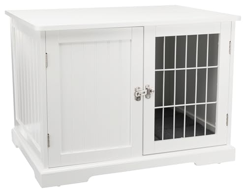 TRIXIE Hundehütte Indoor Home Kennel 73T x 53B x 53H cm weiß – komfortable Hundebox für kleine - mittelgroße Hunde – gemütlicher Rückzugsort für deinen Vierbeiner – sicher & hochwertig - 39753 TRIXIE Hundehütte Indoor Home Kennel 73T x 53B x 53H cm weiß – komfortable Hundebox für kleine - mittelgroße Hunde – gemütlicher Rückzugsort für deinen Vierbeiner – sicher & hochwertig - 39753 von Petmate