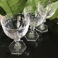 Kleine Kristallweingläser | 6 Stück Portweingläser Villeroy Boch von PetraBoutiqueFinds