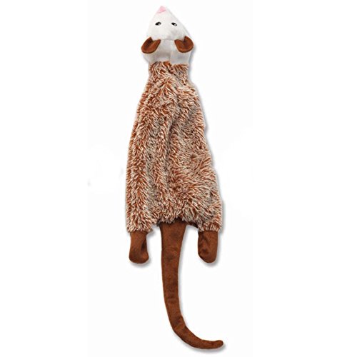 Petrageous 14054 Road Beutelratte Tan Pet quietschend Spielzeug von Petrageous