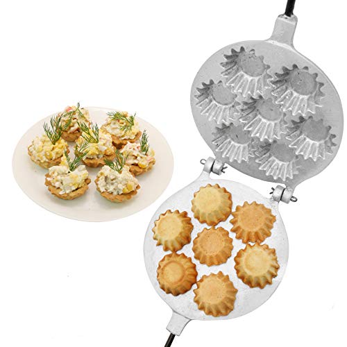 Mini Muffins Open Pies Cookie Maker Runde Form Backkorb von PetriStor
