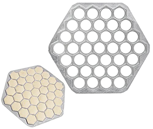 Teigtaschenformer - Dumpling Maker - Gefüllte Teigtaschen Ausstechform Pelmeni Ravioli - Pelmeniza Metallform Nudeln Teigpresse zum Kochen - Ravioli Maker - Pelmeni Form Teigtaschenformer - Dumpling Maker - Gefüllte Teigtaschen Ausstechform Pelmeni Ravioli - Pelmeniza Metallform Nudeln Teigpresse zum Kochen - Ravioli Maker - Pelmeni Form von PetriStor