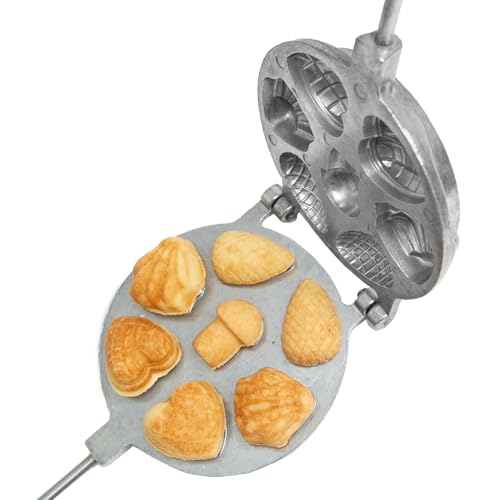 Verschiedene Keksformen zum Befüllen aus 2 Herz-Ausstechformen + 2 Tannenzapfen Ausstechformen + 1 Pilz Cookie Candy Maker + 2 Muschel-Walnuss-Maker Verschiedene Keksformen zum Befüllen aus 2 Herz-Ausstechformen + 2 Tannenzapfen Ausstechformen + 1 Pilz Cookie Candy Maker + 2 Muschel-Walnuss-Maker von PetriStor