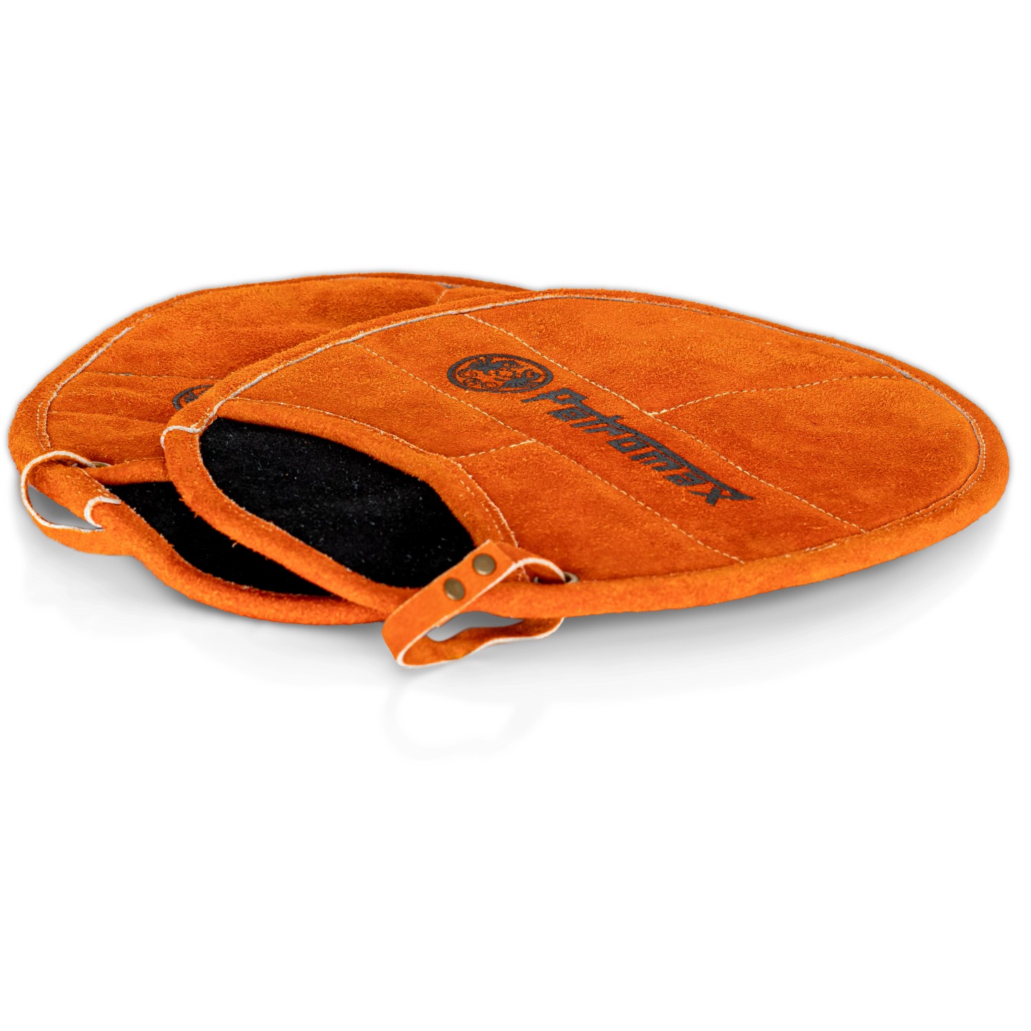 Petromax Aramid Topflappen mit Eingriff Paar Schwarz-Orange von Petromax