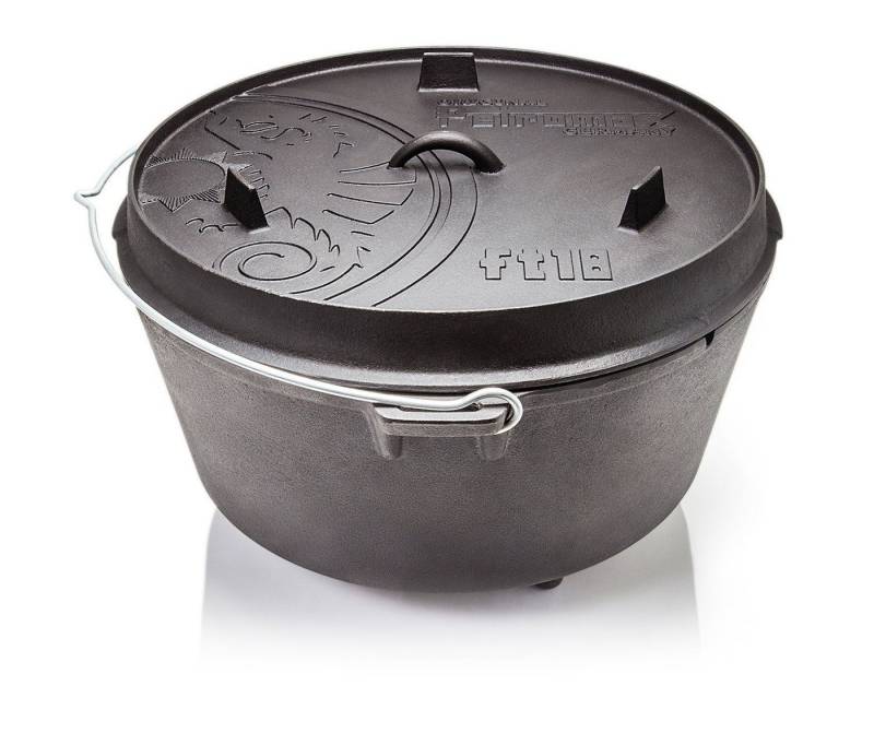 Petromax Bratentopf Petromax Dutch Oven ft18 - mit Füssen, 16,1 L von Petromax