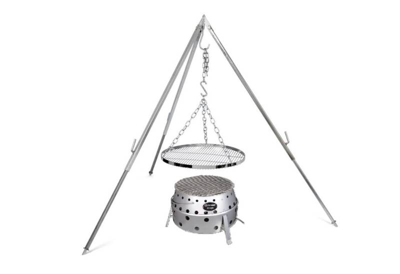 Petromax Feuerschale Atago Set inkl. Dreibein & Rost von Petromax