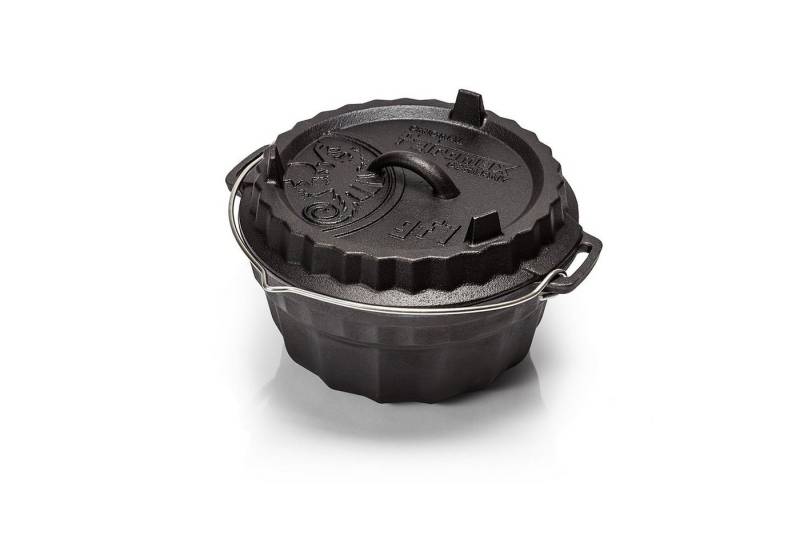 Petromax Feuertopf Petromax Dutch Oven gf1 Gugelhupfform mit Tortendeckel, Gusseisen von Petromax