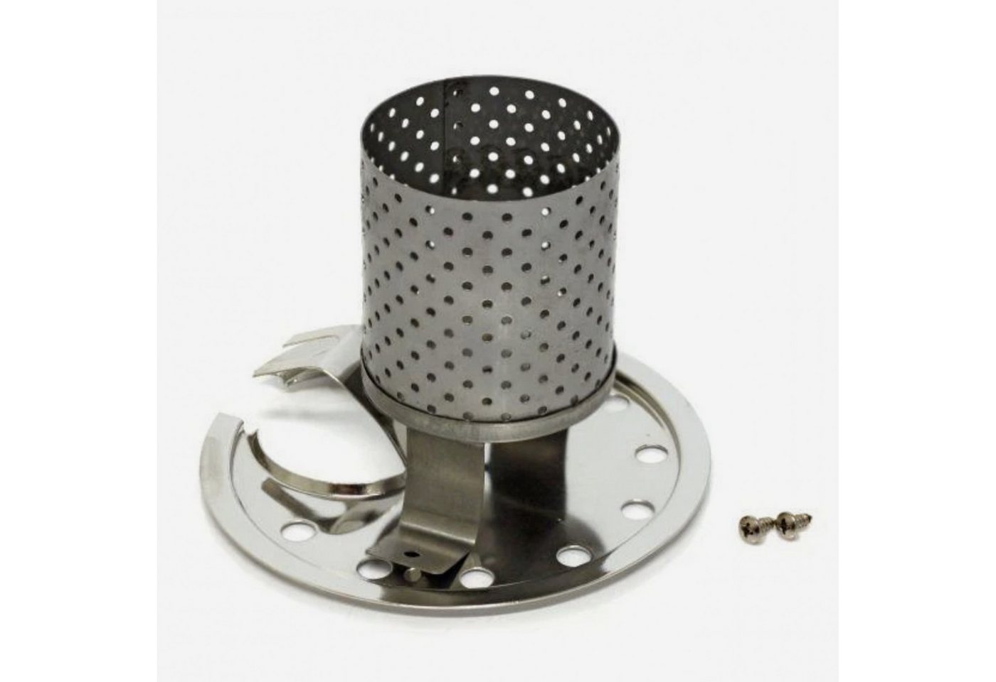 Petromax Gartenleuchte Petromax Radiatoren & Prallteller Set HK350/HK500 Chrom für Lampen von Petromax
