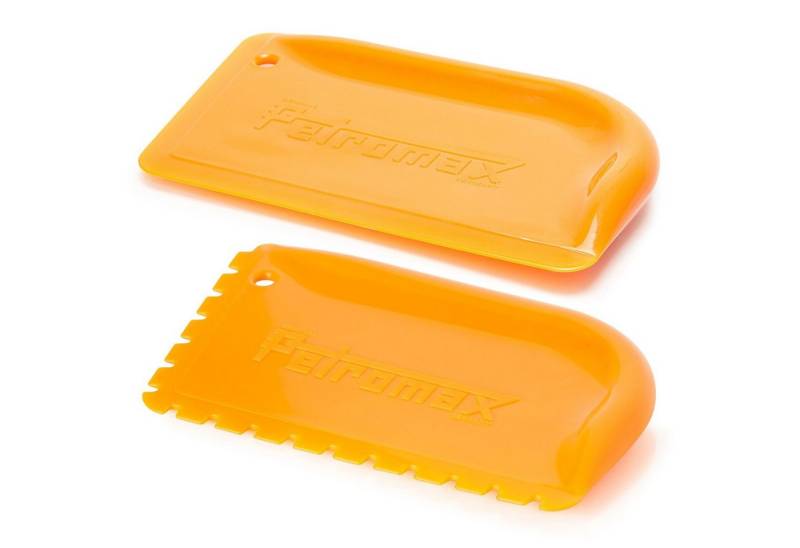 Petromax Gasgrill Schaber für Dutch Oven und Feuerpfannen, Sparset, 2er Set, Schaber glatt + Schaber Rillen von Petromax