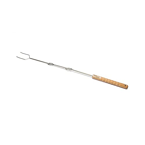 Petromax Lagerfeuer-Spieß LS1, Langer Zinken (2er Set) - Robuste Grillspieße aus Edelstahl, Ideal für Camping, Outdoor & Lagerfeuer, Perfekt für Stockbrot und Grillgut von Petromax
