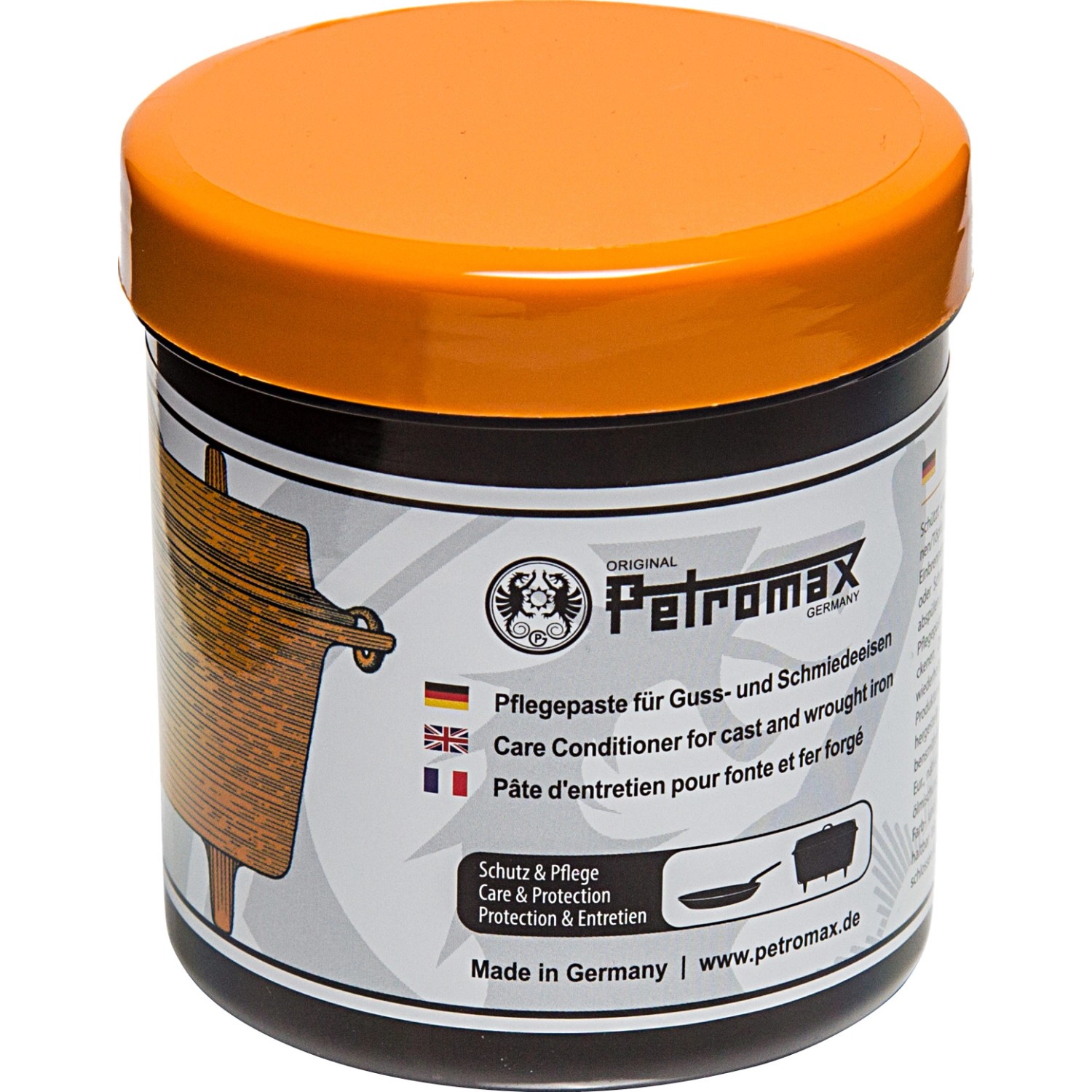 Petromax Pflegepaste für Guss- und Schmiedeeisen FT-Pflege 250 ml von Petromax
