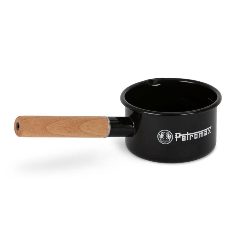 Petromax Stieltopf Emaille 0,5 Liter schwarz von Petromax