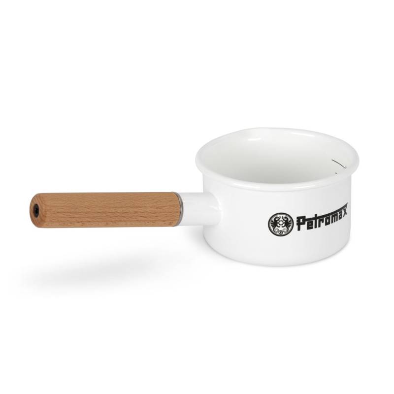 Petromax Stieltopf Emaille 0,5 Liter weiss von Petromax