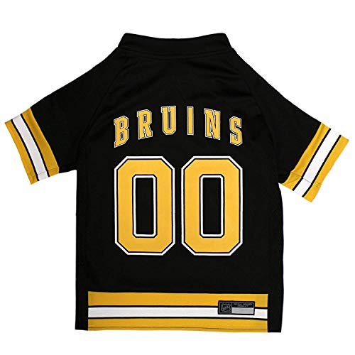 NHL Boston Bruins Trikot für Hunde und Katzen, Größe XL. - Lassen Sie Ihr Haustier EIN echter NHL Fan Sein! von Pets First