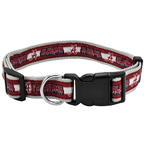 Pets First NCAA Haustier Halsband 50; erhältlich in 3 Größen, robust, strapazierfähig, langlebig und verstellbar, NCAA Hundehalsband, mit Collegiate Gear für 4-Legged, Sport. von Pets First