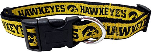 Pets First NCAA Haustier Halsband 50; erhältlich in 3 Größen, robust, strapazierfähig, langlebig und verstellbar, NCAA Hundehalsband, mit Collegiate Gear für 4-Legged, Sport. von Pets First