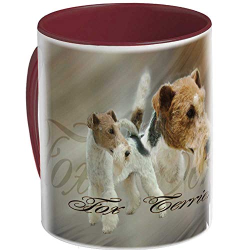 Mug (BO) Marron Hund Foxterrier (Drahthaar) von Pets-easy