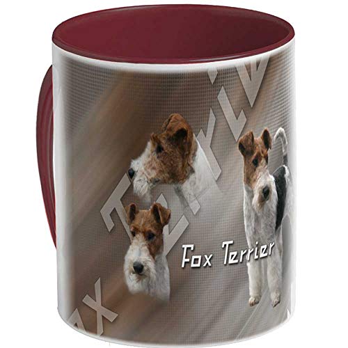 Mug (BO) Marron Hund Foxterrier (Drahthaar) von Pets-easy