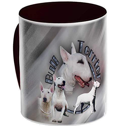 Mug Ceramique (K) Noir Hund Bullterrier von Pets-easy.com