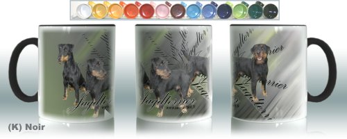 Mug Ceramique (K) Noir Hund Deutscher Jagdterrier von Pets-easy