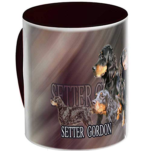 Pets-easy.com Mug Ceramique (K) Noir Hund Gordon Setter von Pets-easy.com