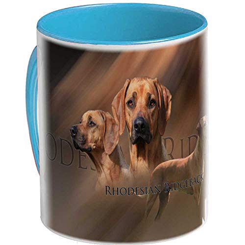 Tasse (LB) Bleu ciel Hund Rhodesian Ridgeback von Pets-easy