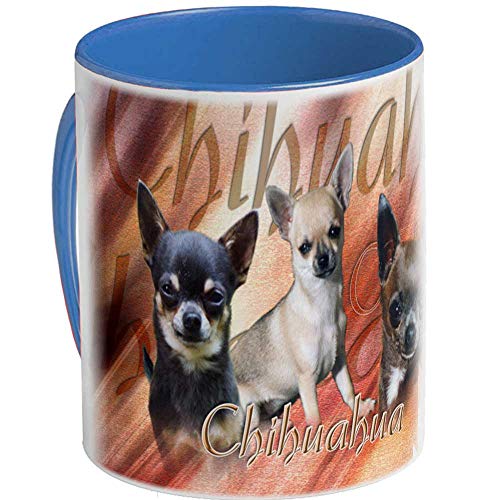 Tassen (B) Bleu Hund Chihuahua von Pets-easy