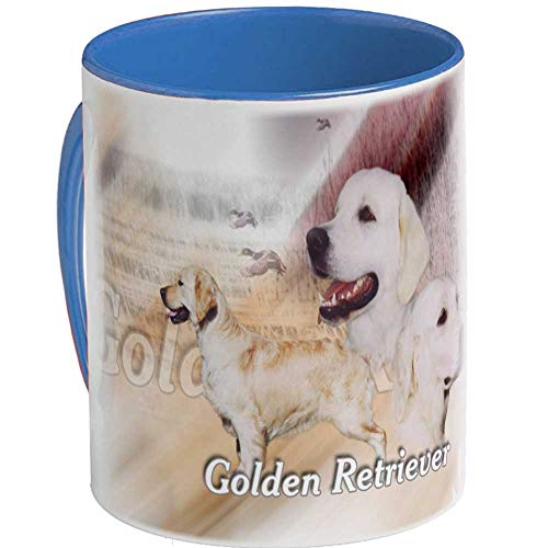 Tassen (B) Bleu Hund Golden Retriever von Pets-easy