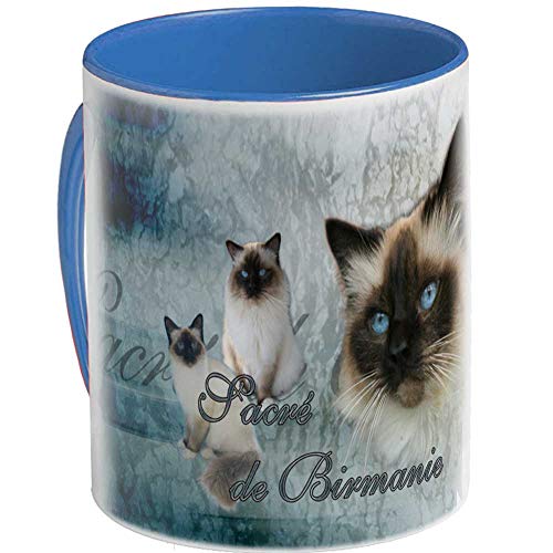 Tassen (B) Bleu Katze Heilige Birmakatze von Pets-easy