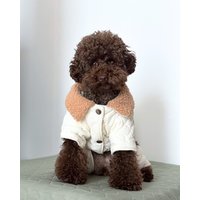 Teddybär Kuscheltier Cremefarbener Mantel Für Kleine Hunde Mit D-Ring Teddybär Kuscheltier Cremefarbener Mantel Für Kleine Hunde Mit D-Ring von PetsFashionWeek