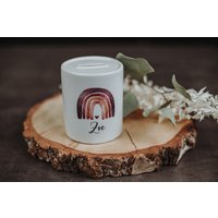 Keramik-Spardose Rainbow von PetschWorkDesigns