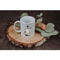 Keramiktasse Pinguin von PetschWorkDesigns