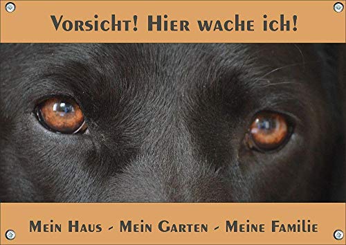 Hundeschild Labrador Retriever - Metallschild in TOP Qualität - Labbi Schild, DIN A3 Hundeschild Labrador Retriever - Metallschild in TOP Qualität - Labbi Schild, DIN A3 von Petsigns