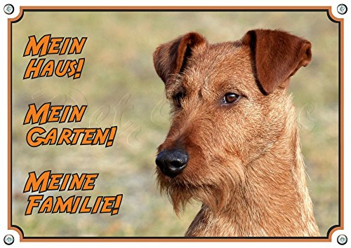 Petsigns Hundeschild - Irish Terrier - Mein Haus! Mein Garten!, DIN A4 von Petsigns