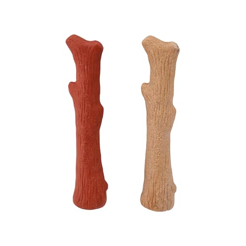 Petstages Dogwood Kauspielzeug für Hunde, aus Holz, 2 Stück von Petstages