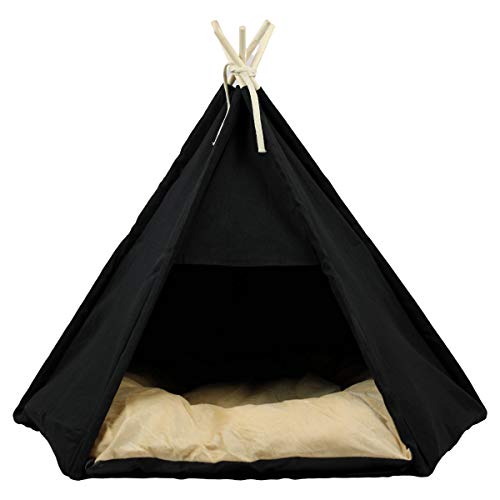 Pettimania Tipi schwarz für Katzen von Pettimania