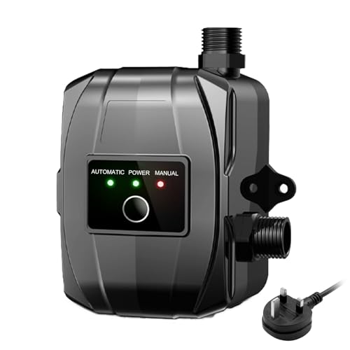 150 W Wasserdruck-Boosterpumpe, automatischer leiser Wasserhahn, Heißwasser-Booster-Druckpumpe für Zuhause und Badezimmer von Petyoung