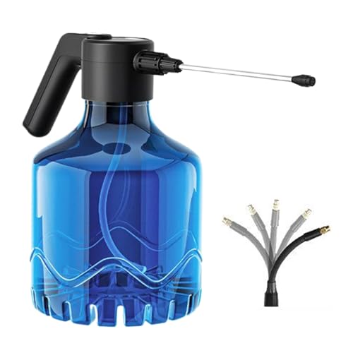 Peufcmi Elektrischer Zerstäuber 2L | Tragbare Rasenpflege Sprühflasche | USB-aufladbarer Sprüher für Rasen Autowaschen Tierpflege Terrasse Gewächshaus Outdoor-Pflanzen Unkrautjäckung Peufcmi Elektrischer Zerstäuber 2L | Tragbare Rasenpflege Sprühflasche | USB-aufladbarer Sprüher für Rasen Autowaschen Tierpflege Terrasse Gewächshaus Outdoor-Pflanzen Unkrautjäckung von Peufcmi