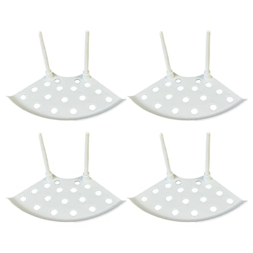 Peufcmi Erdbeerhalter - Erdbeer-Anbaugestell - 4-teiliges Set aus Wachstumsständer Pflanzenkäfig Gestell und Schutz für Garten Topfpflanzen Blumen Rosen Rasen Terrasse von Peufcmi