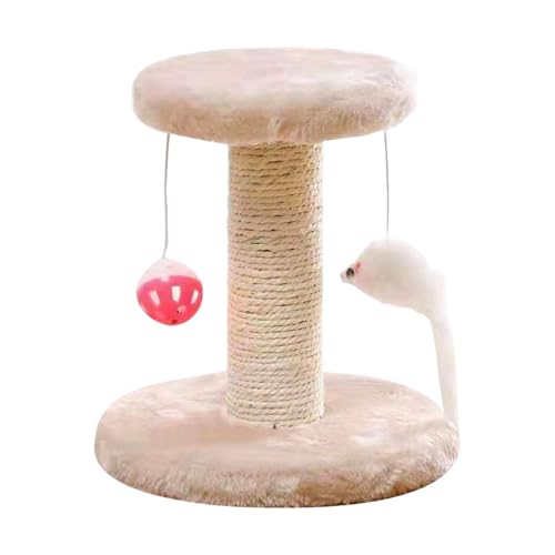Peufcmi Für Katzen - Sisal Kletterbaum Mit Interaktivem Spielzeug | Klettermöbel Mit Spielzeug Für Wohnungshaltung Und Training Peufcmi Für Katzen - Sisal Kletterbaum Mit Interaktivem Spielzeug | Klettermöbel Mit Spielzeug Für Wohnungshaltung Und Training von Peufcmi