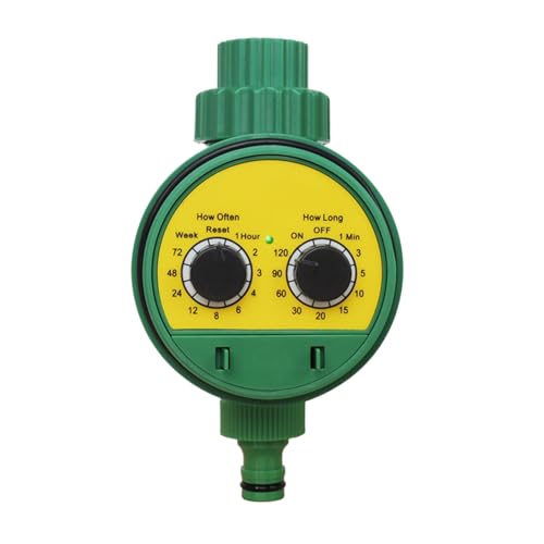 Peufcmi Gartenbewässerungsuhren,Zeitschaltuhr Für Rasensprenger Outdoor | Programmierbarer Gartenbewässerung Timer Mit Doppeldrehknopf Für Sträucher Und Außenbereich Peufcmi Gartenbewässerungsuhren,Zeitschaltuhr Für Rasensprenger Outdoor | Programmierbarer Gartenbewässerung Timer Mit Doppeldrehknopf Für Sträucher Und Außenbereich von Peufcmi