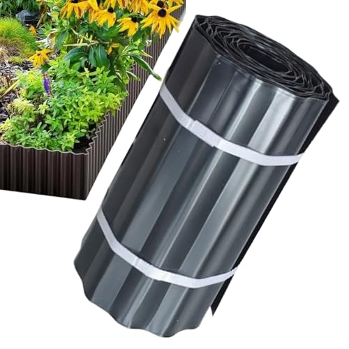 Peufcmi Gartenkantene,Garteneinfassung | 10 Meter Metallzaun Flexibel Wellblech Für Kies Terrasse Blumenbeet Wege Garten Und Rasenbereich Peufcmi Gartenkantene,Garteneinfassung | 10 Meter Metallzaun Flexibel Wellblech Für Kies Terrasse Blumenbeet Wege Garten Und Rasenbereich von Peufcmi