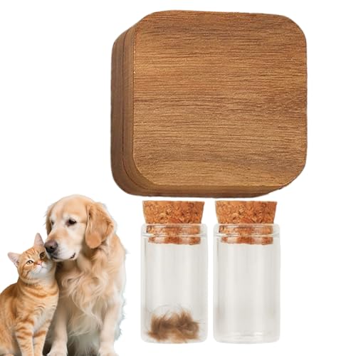 Peufcmi Haar Erinnerungsbox Für Haustiere,Aufbewahrungsbox Aus Holz Für Katzen Andenken | Glasflasche Aufbewahrung Für Katzenliebhaber Sammlung Für Erinnerungsasche Krallen Federn Kaninchen Peufcmi Haar Erinnerungsbox Für Haustiere,Aufbewahrungsbox Aus Holz Für Katzen Andenken | Glasflasche Aufbewahrung Für Katzenliebhaber Sammlung Für Erinnerungsasche Krallen Federn Kaninchen von Peufcmi