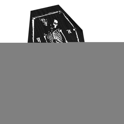 Peufcmi Halloween Fußmatte - Gothic Türmatte für Vordereingang und Hintereingang im Außenbereich - Waschbare Schnelltrocknende Matte Für Herbst Eingangsbereich Wohnung Bad Küche Innen Außen von Peufcmi