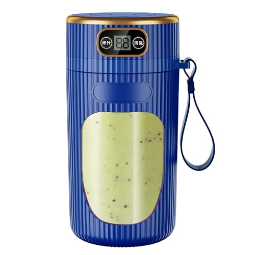 Peufcmi Persönlicher Mixer - Reise-Mixer - Kompakter Kabelloser Elektromixer Mit Proteinshaker-Flasche Für Camping Picknick Küche Reisen Fitnessstudio & Nach Dem Training von Peufcmi