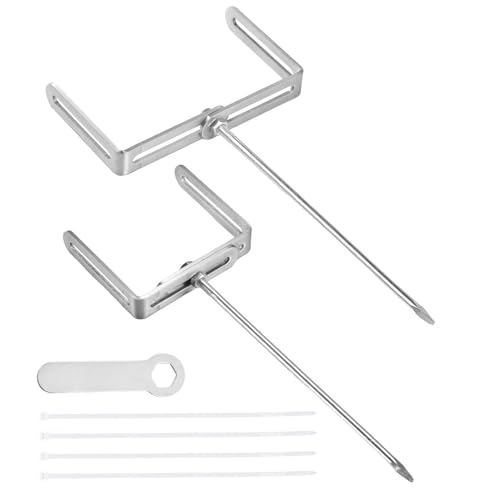Peufcmi Regenfallrohrhalter - Verstellbarer Scharnier Halter Für Fallrohre - Stabiler Regenwasserablauf Halterung Für Lager Fabrik Rasen Terrasse von Peufcmi