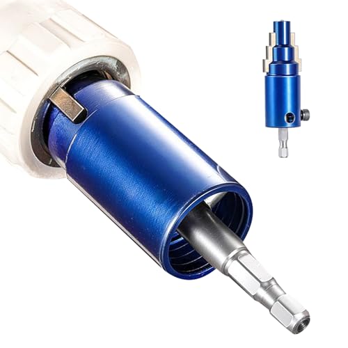 Peufcmi Rohrnippel Extraktor | Kaputter Wasserhahn Ausbauwerkzeug,Robustes Wechselwerkzeug Für 13mm 19mm 25mm Rohre Abfluss Dusche Toilette Waschbecken Wasserhahn Ventil Reparatur von Peufcmi