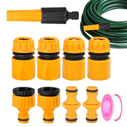 Peufcmi Schnellkupplung Für Gartenschlauch,6 mm Gartenschlauch Schnellverbinder - Wetterfeste Kupplung Verbinder Für Wasserhahn Sprinkler Gewächshaus Pool Auto Outdoor Peufcmi Schnellkupplung Für Gartenschlauch,6 mm Gartenschlauch Schnellverbinder - Wetterfeste Kupplung Verbinder Für Wasserhahn Sprinkler Gewächshaus Pool Auto Outdoor von Peufcmi